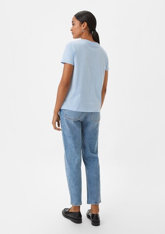 comma casual identity T-Shirt in Blau: Rückseite