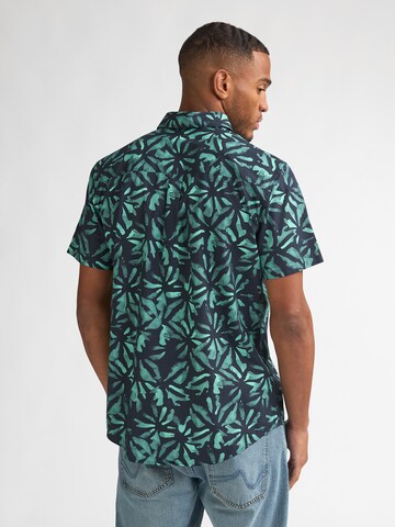 Petrol Industries Regular fit Overhemd 'Noche' in Blauw