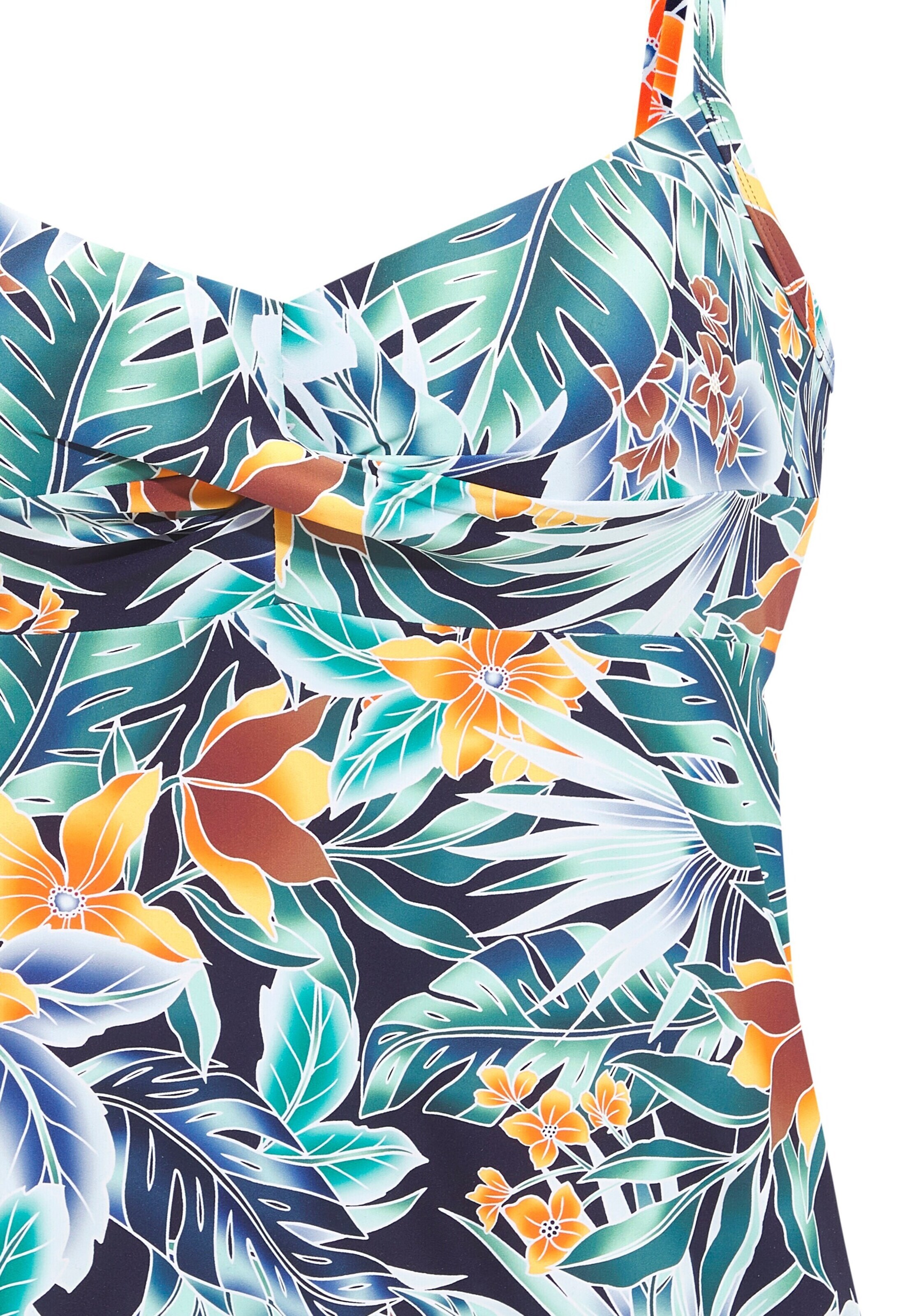 SUNSEEKER - Top de tankini em azul