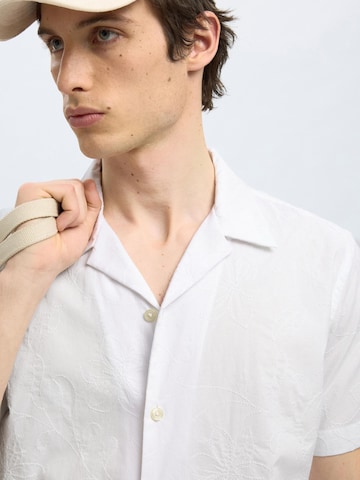 SELECTED Comfort fit Overhemd in Wit
