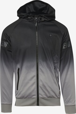 KOROSHI Sweat jacket in Grey: front