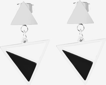 Akzent Earrings 'Consuelo, hautverträglich' in Silver: front