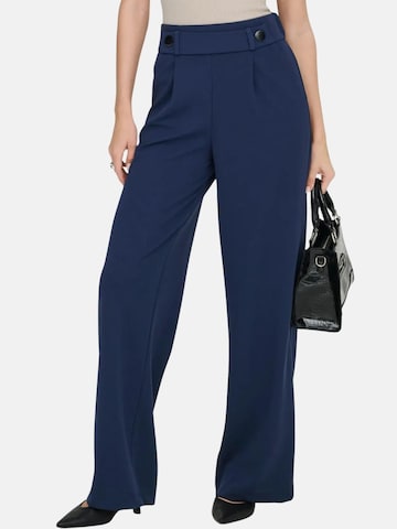 JDY Wide leg Trousers 'JDY JDYGEGGO LIFE' in Blue