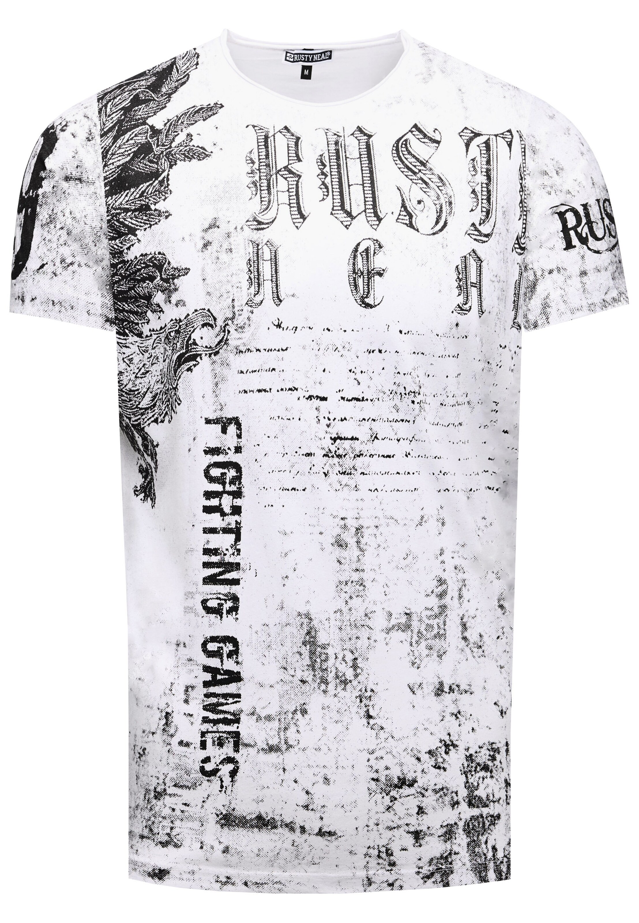 Rusty Neal T-Shirt in Weiß: Vorderseite