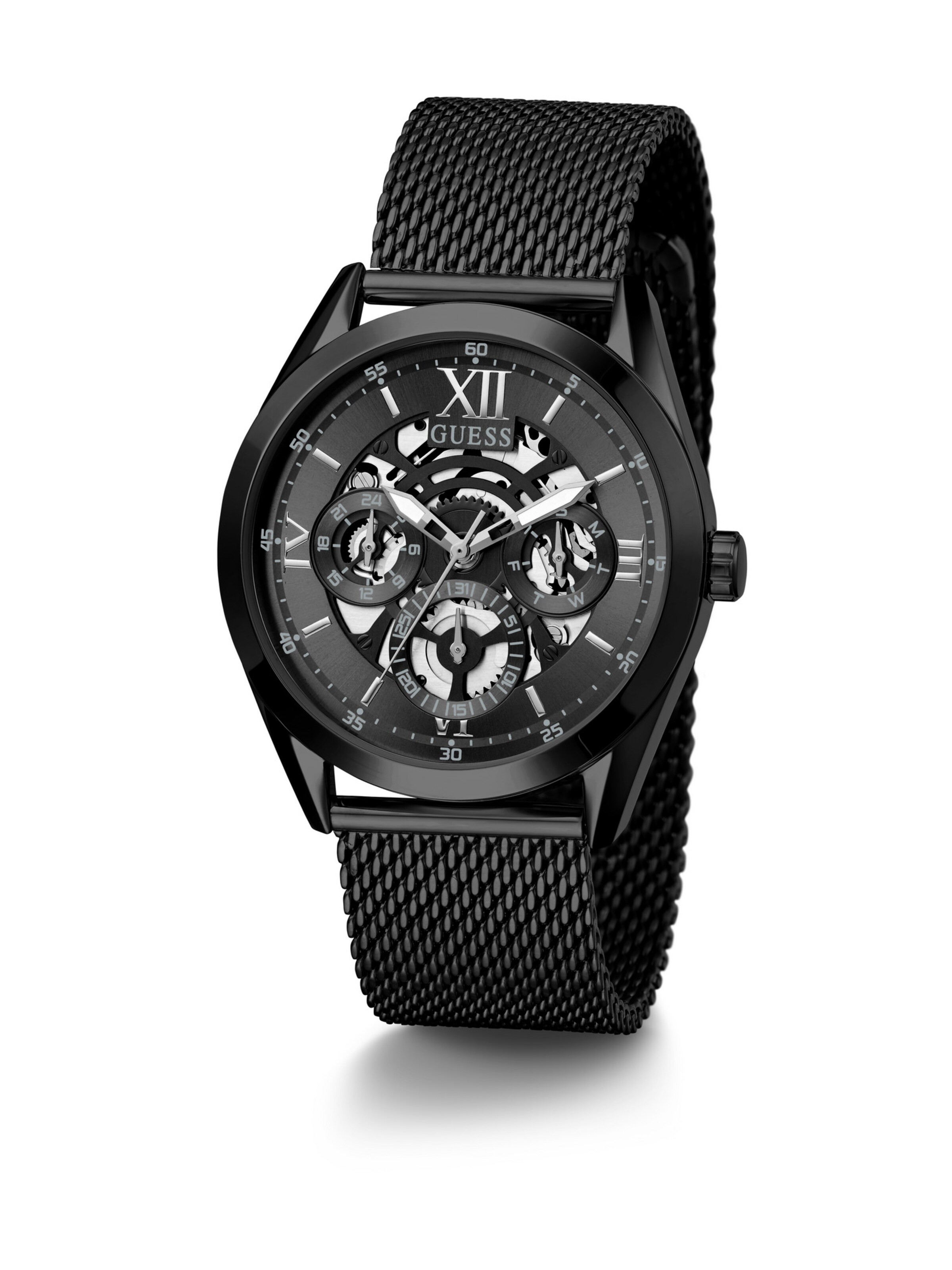 Orologio analogico 'Tailor' di GUESS in nero