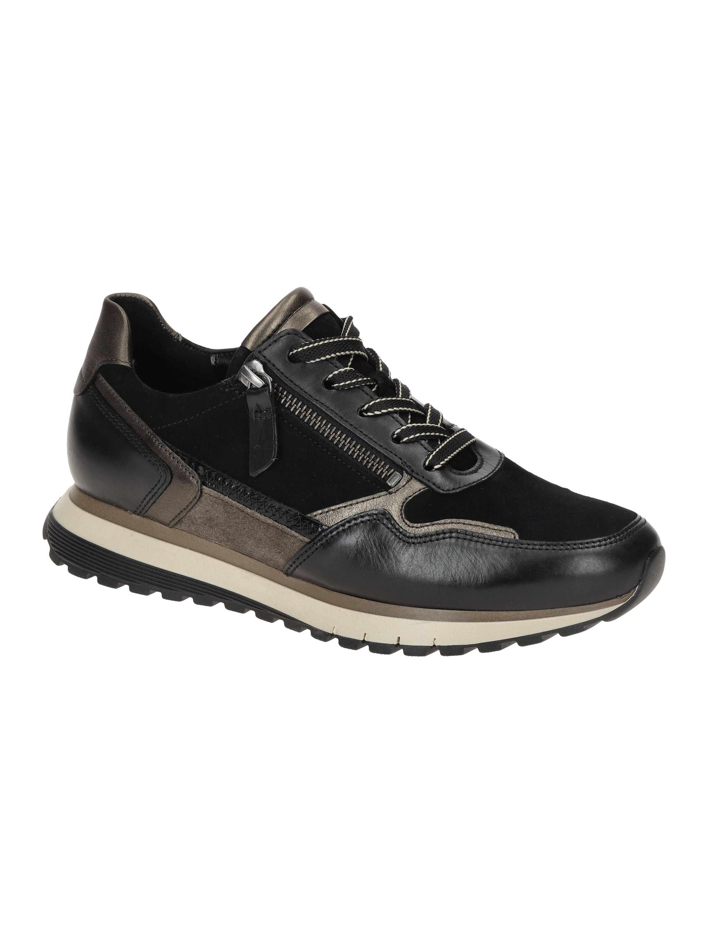 GABOR Sneakers laag in Zwart: voorkant