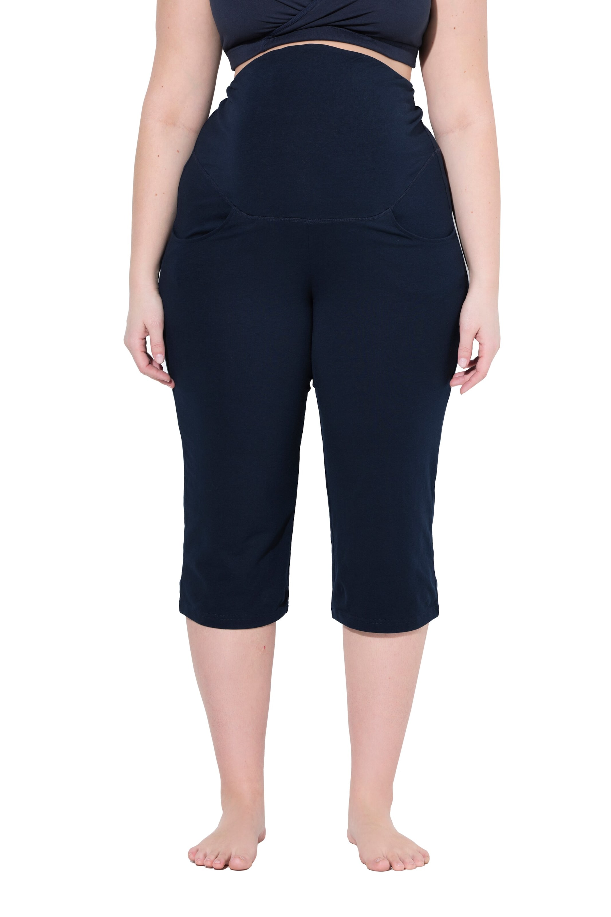 Ulla Popken Regular Pants in Blue: front