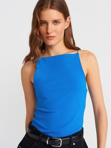 Camicia da donna di Dilvin in blu: frontale