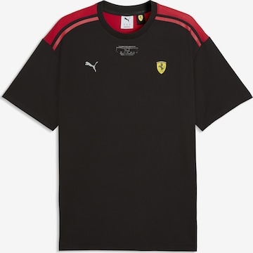 PUMA Funktionsshirt 'Scuderia Ferrari' in Schwarz: Vorderseite