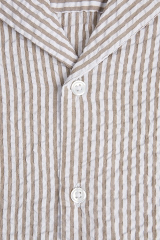 JACK & JONES Comfort fit Button Up Shirt 'AYDAN' in Beige