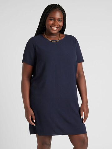ONLY Carmakoma Kleid 'CARLUX' in Blau: Vorderseite