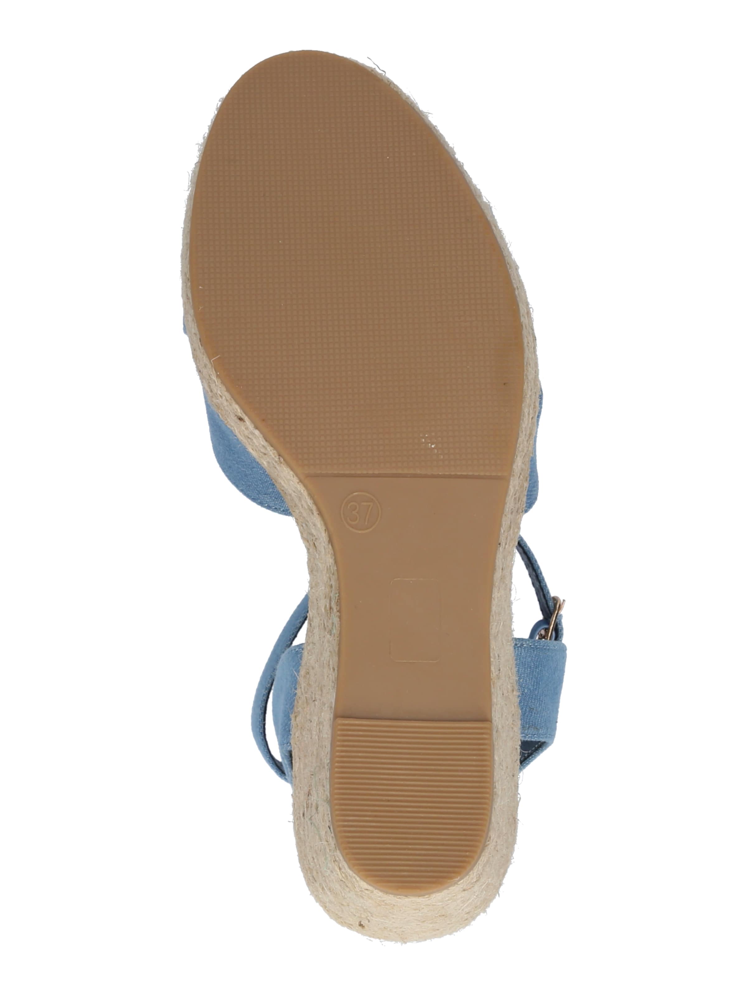 ABOUT YOU - Zapatos con plataforma 'Juliana' en azul