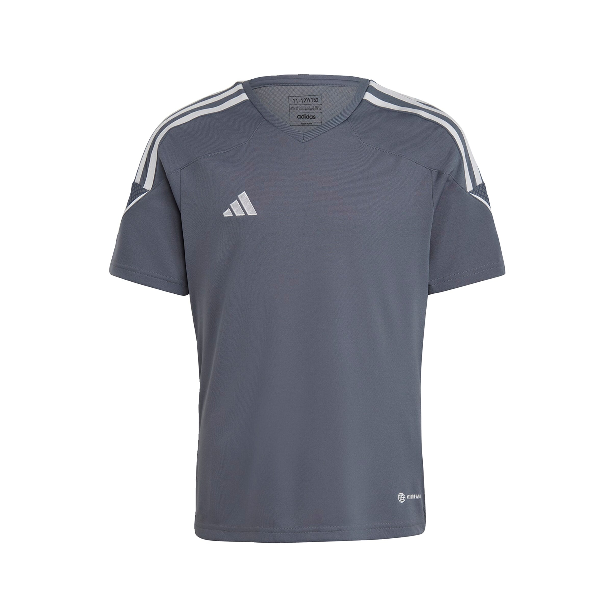 ADIDAS PERFORMANCE Regular Funktionsshirt 'Tiro 23 League' in Grau: Vorderseite