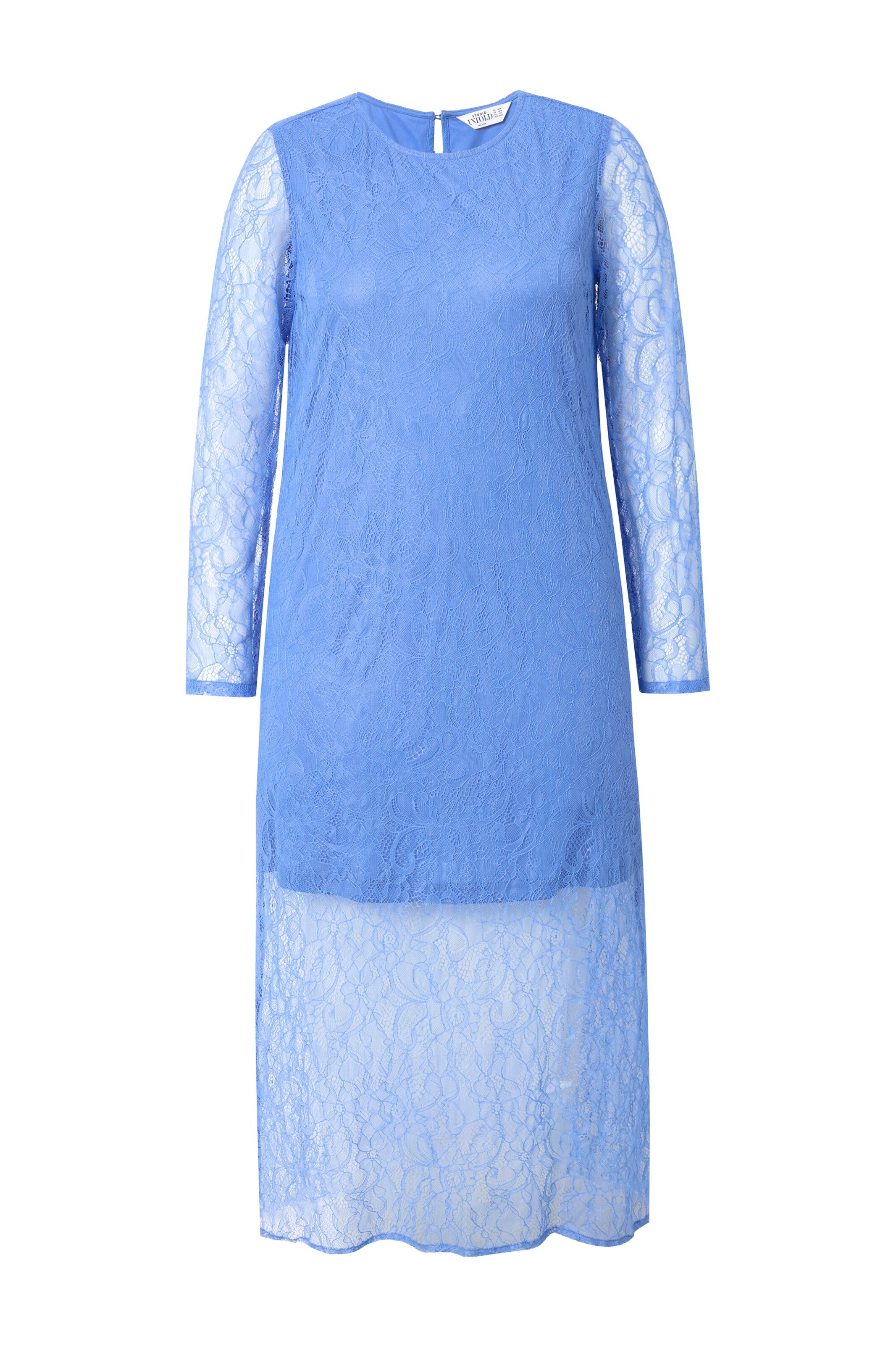 Studio Untold Jurk in Blauw: voorkant