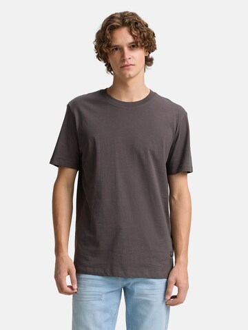 TOM TAILOR DENIM Shirt in Grey: front