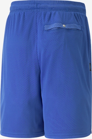 Regular Pantalon PUMA en bleu