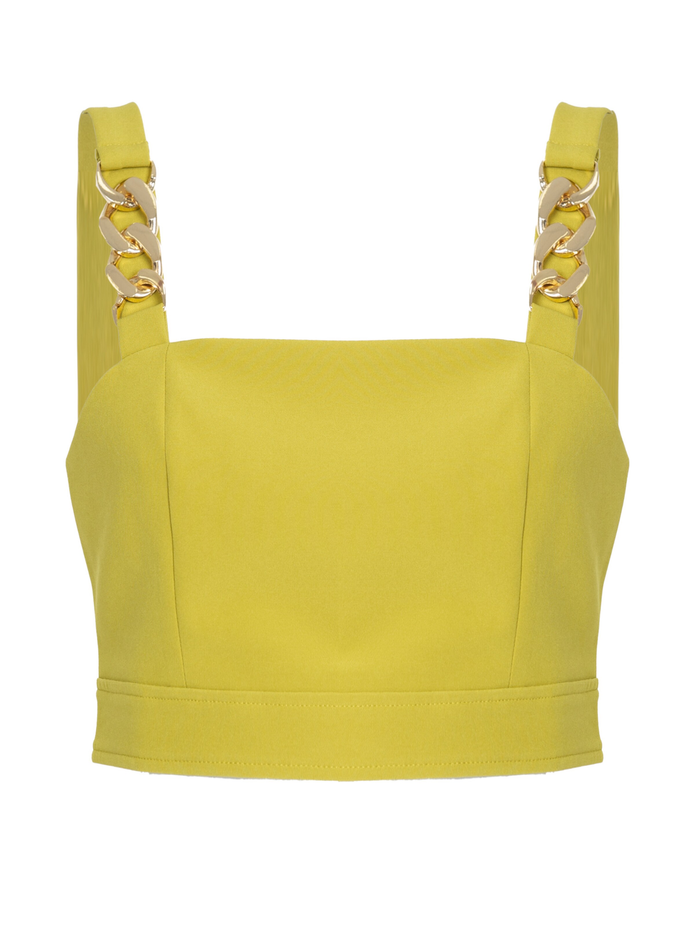 Influencer Topp, värv kollane: eest vaates