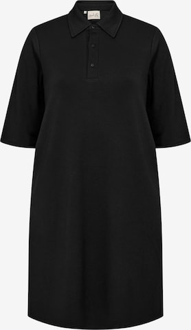 Wasabi Concept Jurk in Zwart: voorkant