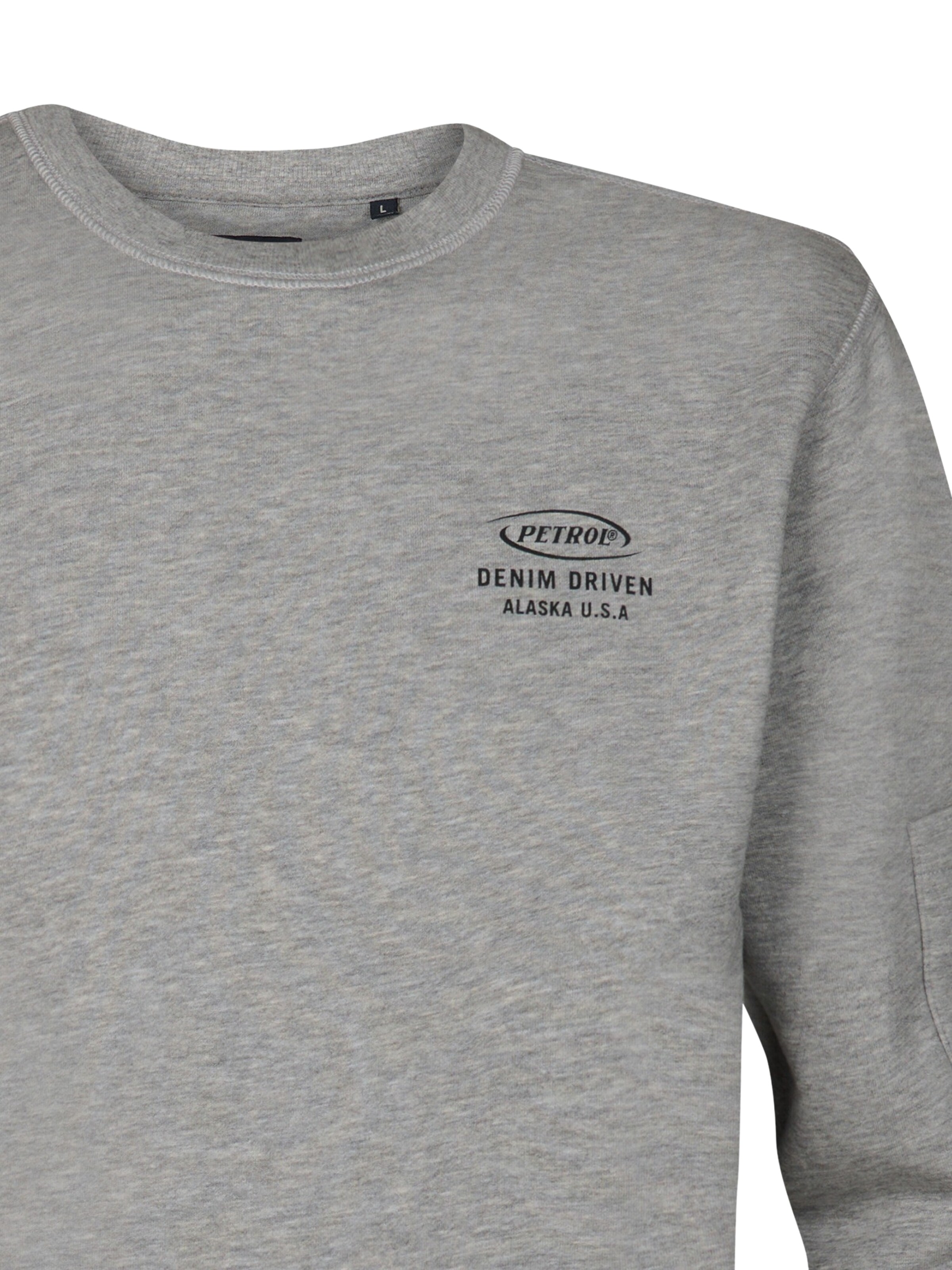 Petrol Industries Sweatshirt i grå