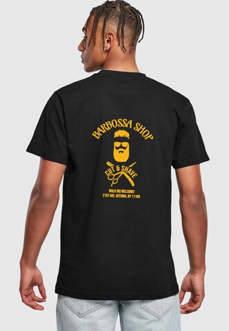 Mister Tee Shirt 'Barbossa' in Black: front