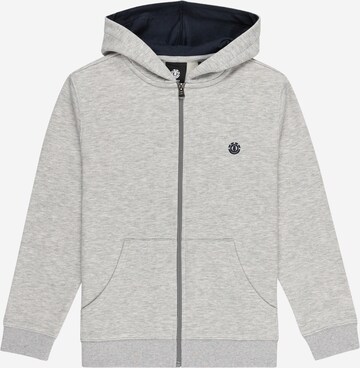 ELEMENT Sportsweatjacke 'CORNELL CLASSIC' in Grau: predná strana