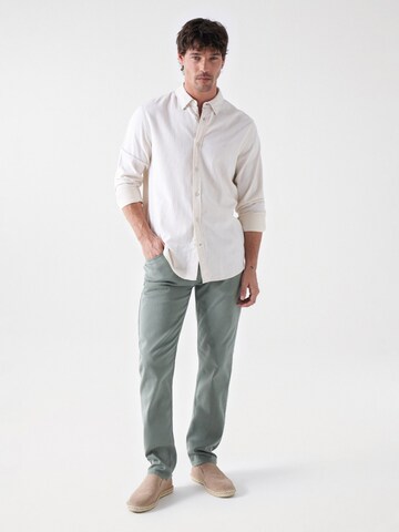 Salsa Jeans Slimfit Chino in Groen