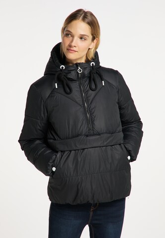 DreiMaster Maritim - Chaqueta de invierno en negro: frente