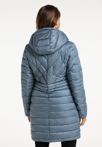 faina Wintermantel in Blauw