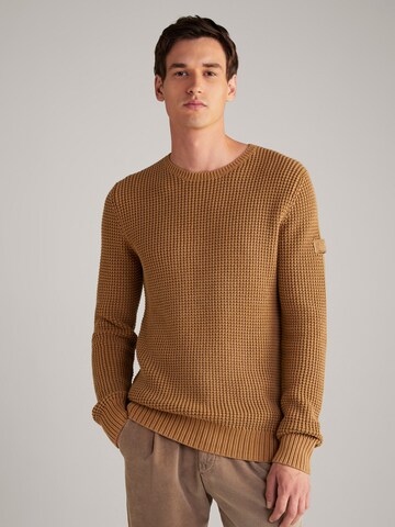 JOOP! Jeans Sweater 'Hadriano' in Brown: front