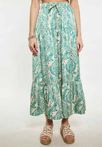 IZIA Skirt in Green: front