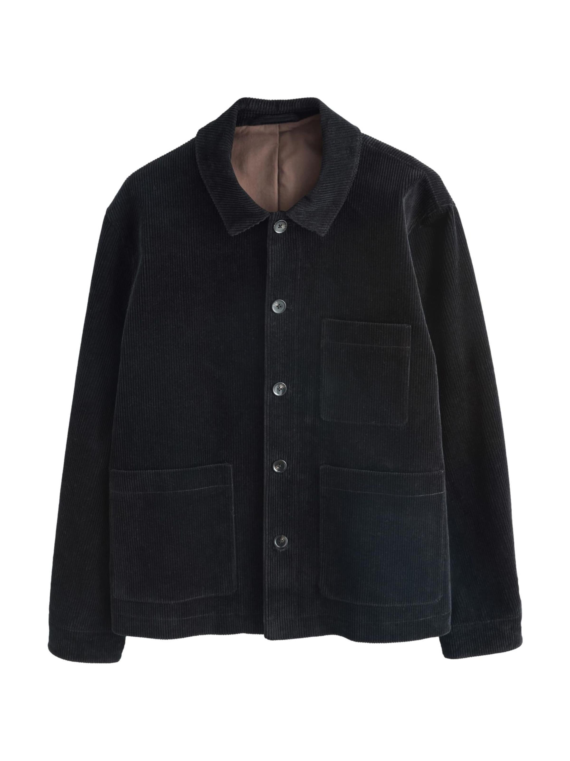 Next Övergångsjacka i svart: framsida