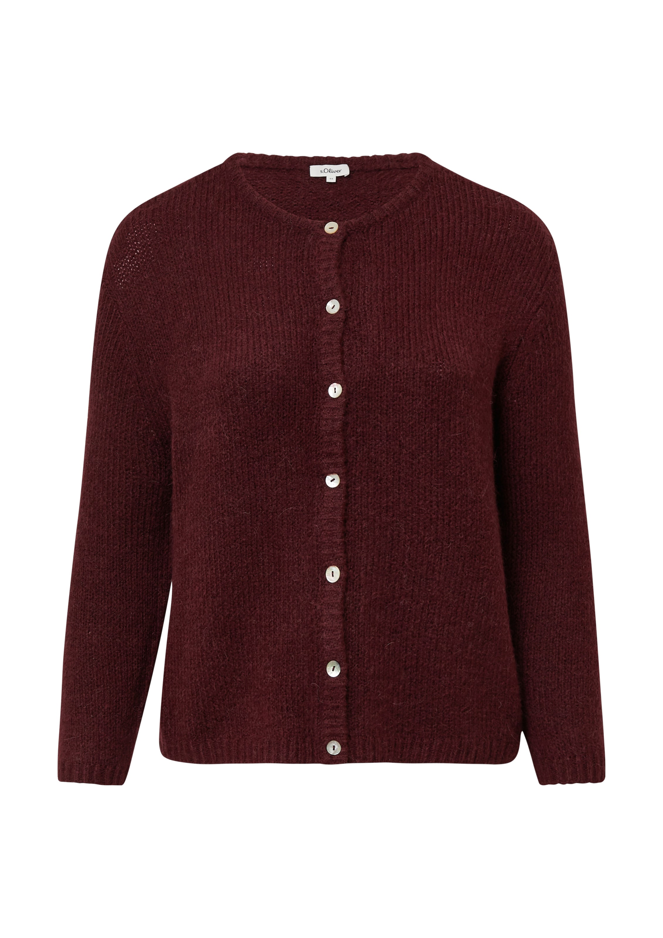 Cardigan s.Oliver en rouge : devant