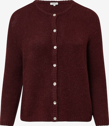 Cardigan s.Oliver en rouge : devant