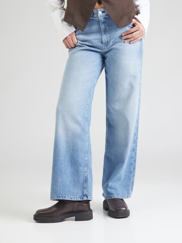 Wide leg Jeans di GUESS in blu: frontale