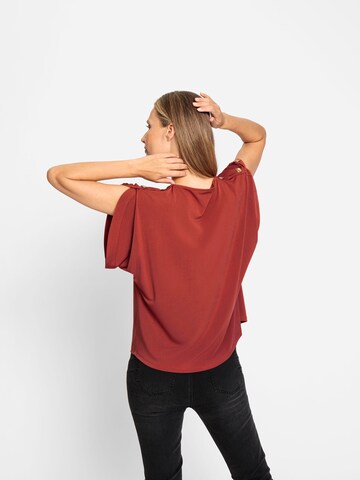 heine - Blusa en marrón