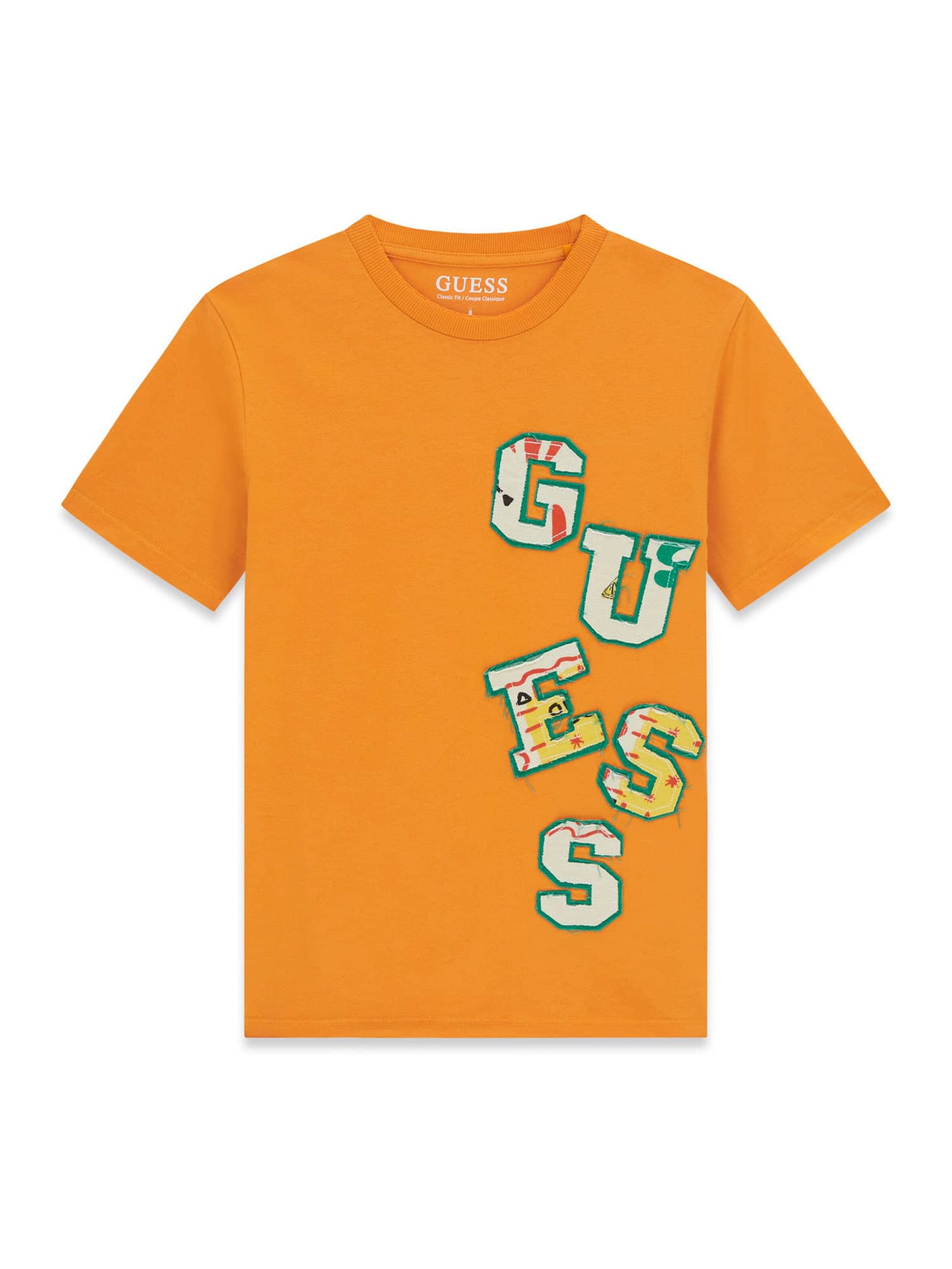 GUESS Shirt in Orange: front
