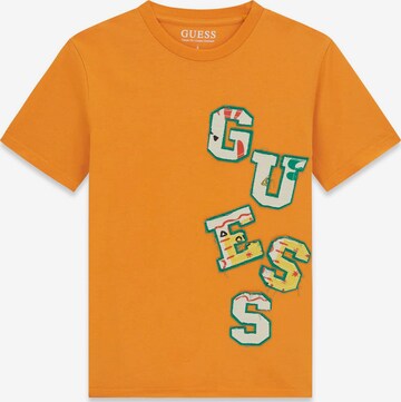 GUESS Shirt in Orange: front