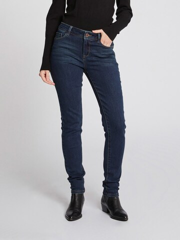 Morgan Skinny Jeans 'Pom' in Blauw: voorkant