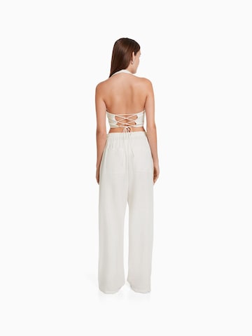 Haut Bershka en blanc