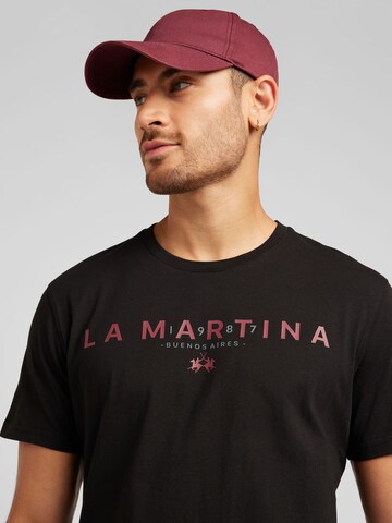 La Martina T-Shirt in Schwarz