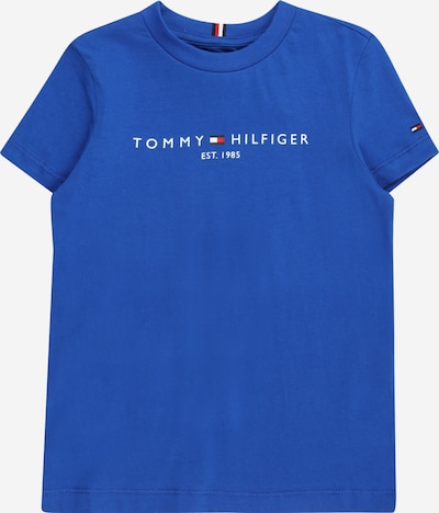 TOMMY HILFIGER T-shirt 'ESSENTIAL' i blå / röd / vit, Produktvy