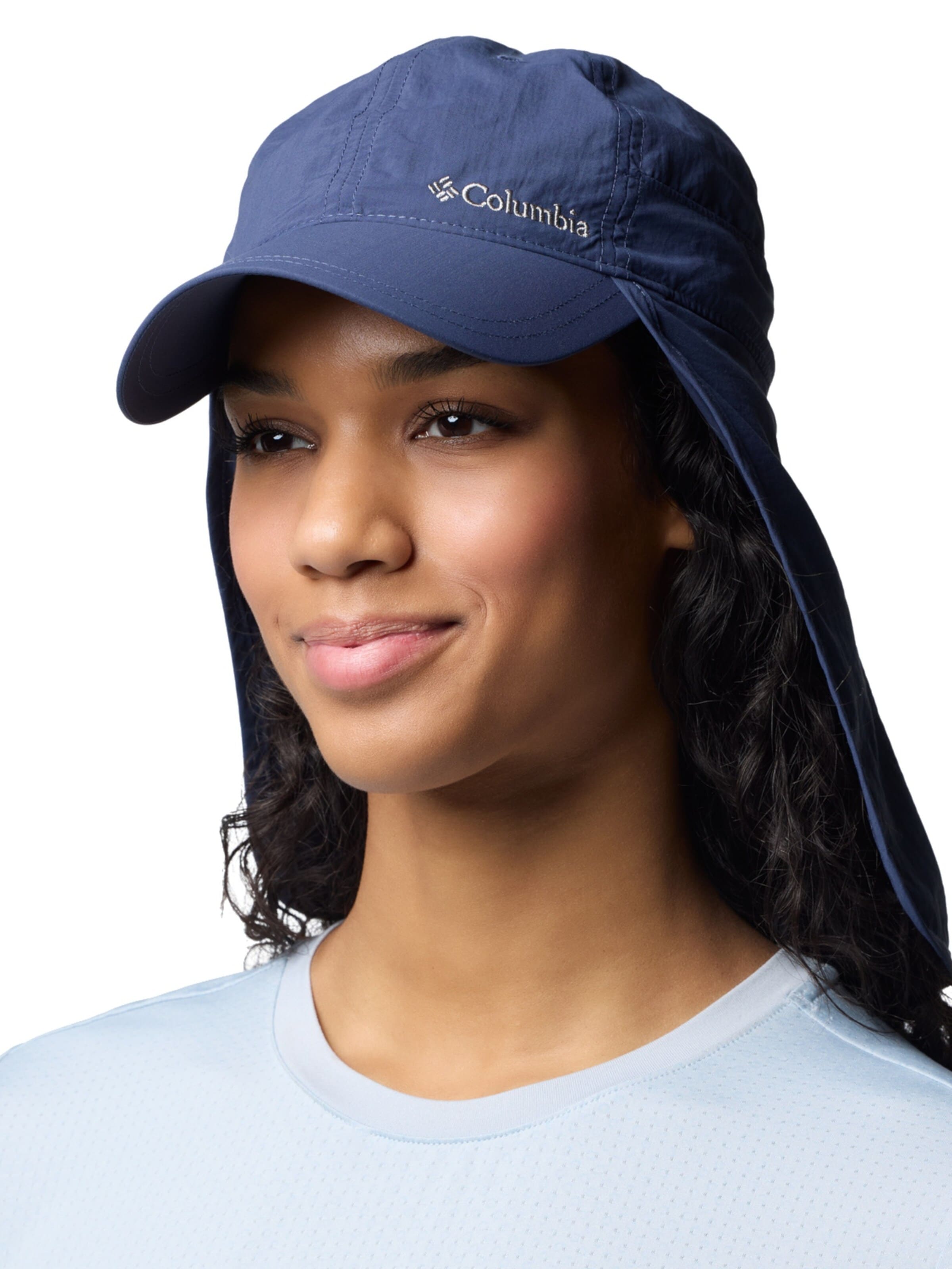 Casquette 'Columbia Schooner Bank II Cap' COLUMBIA en bleu : devant