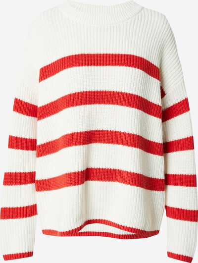 SELECTED FEMME Sweater 'Bloomie' in Blood red / White, Item view