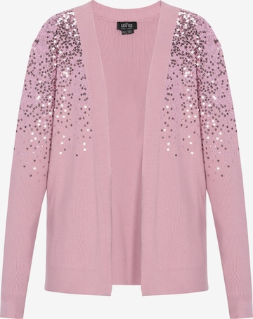 usha BLACK LABEL - Cárdigan en rosa: frente