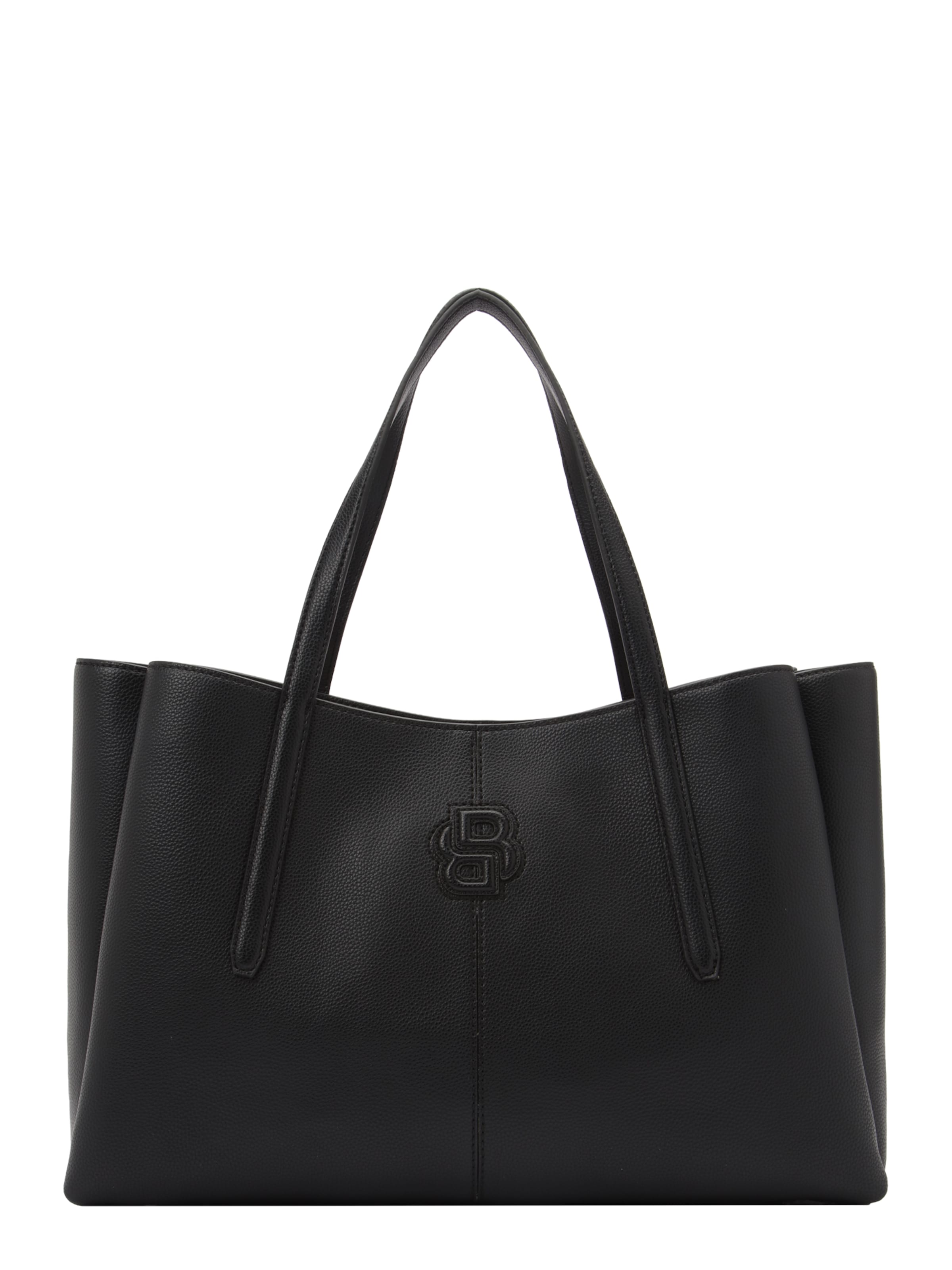 BOSS Shopper táska 'Anett' - fekete: elől