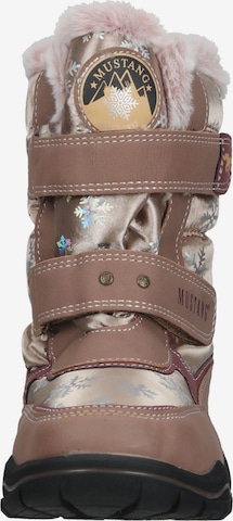 Bottes de neige MUSTANG en rose