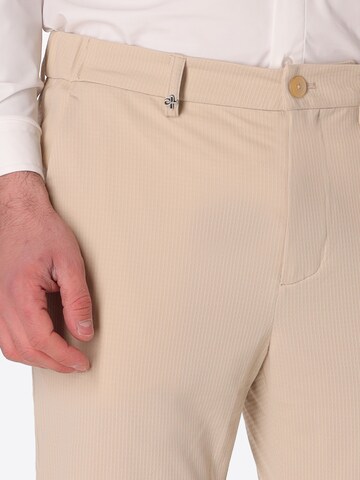 Regular Pantalon chino 'T. ERA' Distretto12 en beige
