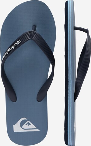 QUIKSILVER T-Bar Sandals 'MOLOKAI' in Blue