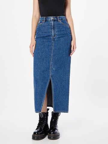 Monki Skirt in Blue: front