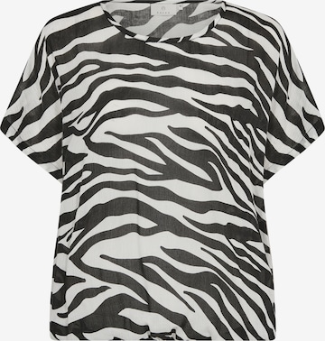 KaffeBluza 'Amber' - crna boja: prednji dio